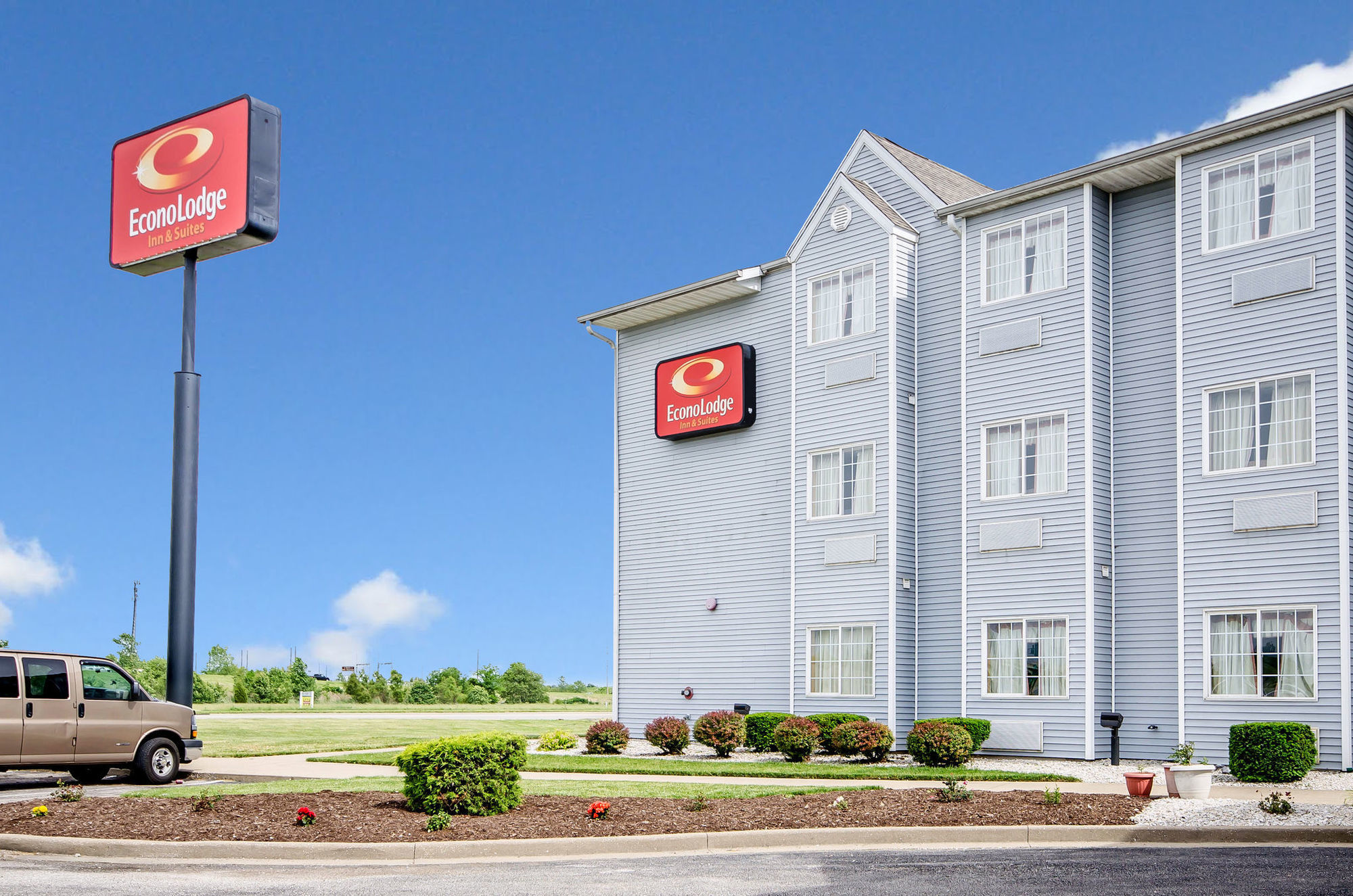 Econo Lodge Inn & Suites Evansville Stevenson Exteriör bild