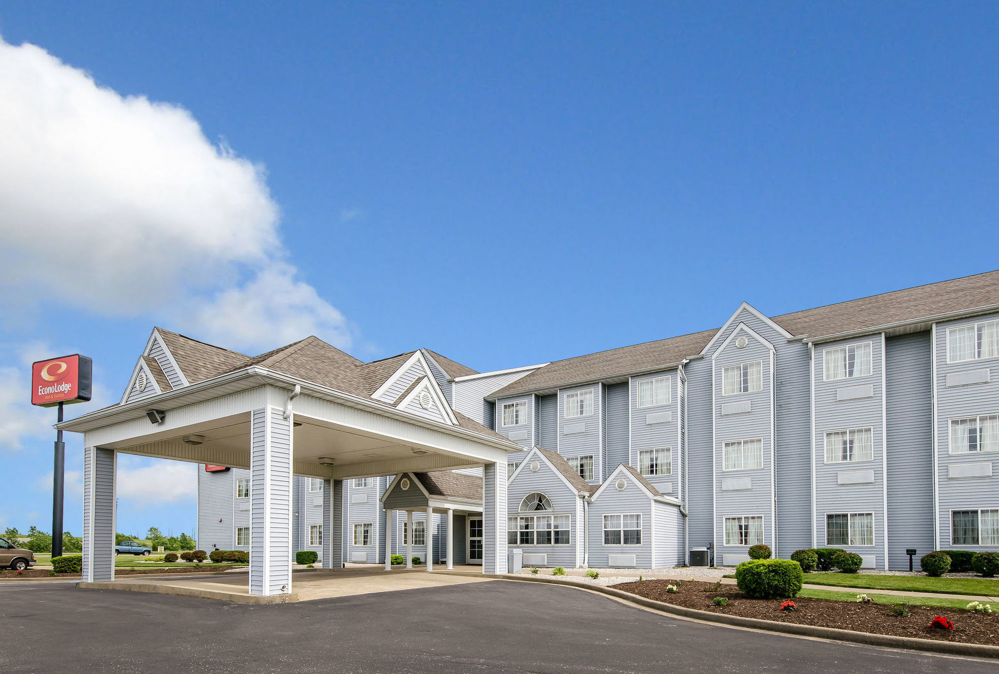 Econo Lodge Inn & Suites Evansville Stevenson Exteriör bild